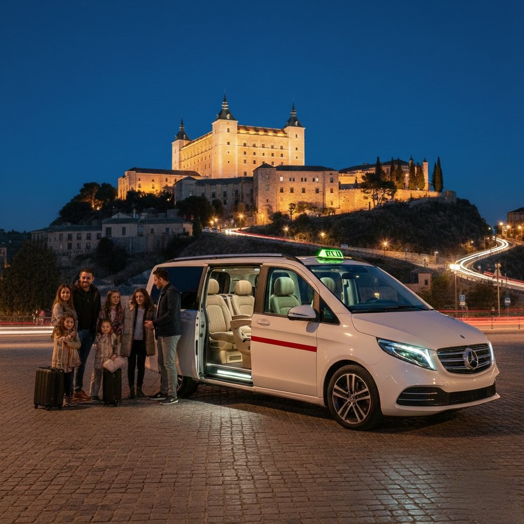 Reservas de taxi hasta 7 plazas