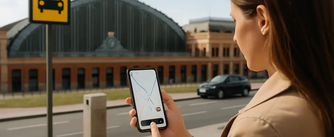 Programa tu taxi de recogida en Atocha sin líos
